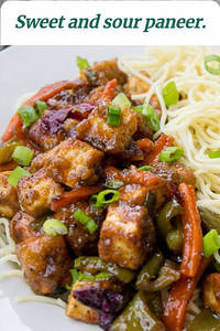 Sweet & Sour Paneer
