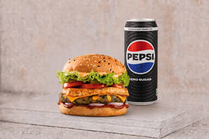 Heavy Weight Burger + Any Beverage