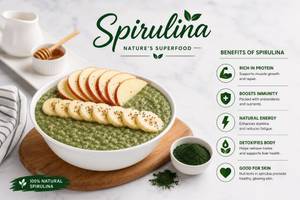 Spirulina Oatmeal