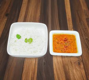 Dal Tadka And Rice