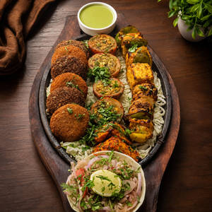 Veg Kebab Platter