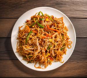 Veg hakka noodles