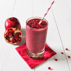Pomegranate Milk Shake