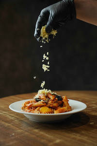 Chicken Red Sauce Pasta