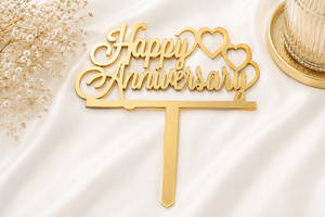 Happy Anniversary Topper