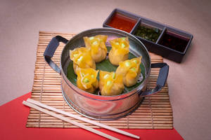 Asparagus, Edmame & Corn Kernnel Dimsum
