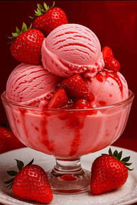 Strawberry Ice Cream