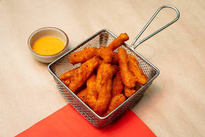 Kimchi Sweet Potato Fries With Bang Bang Sauce
