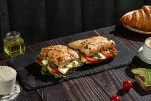 SuperYou High Protein Caprese Melt Sandwich