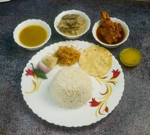 Chicken Thali.