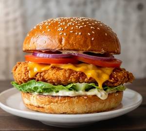 Spicy Chicken Zinger Burger