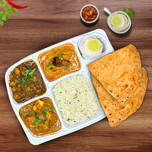 Paneer Kadai Premium Thali