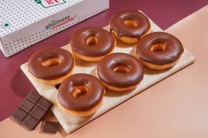Chocolate Glazed Doughnuts - Box of 6