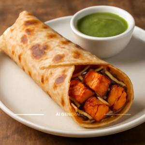 Paneer Tikka Roll