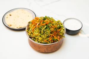 Veg. Hyderabadi Biryani