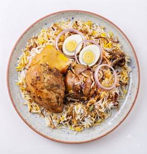 Kolkata Chicken Full Biryani (2 Pcs Chicken, Aloo & Egg)