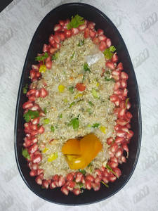 Protein Quinoa Pomegranate Salad