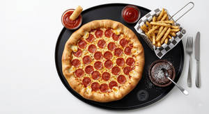 3 Course Non Veg Pizza Meal