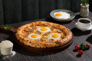 SuperYou High Protein Lean Chicken Sausage Sunrise Pizza