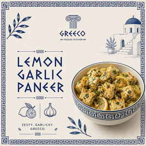 Lemon Garlic Paneer