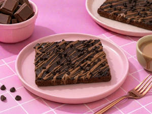 Choco Hazelnut Waffle Slice