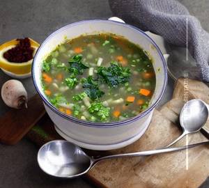 Veg Lemon Coriander Soup