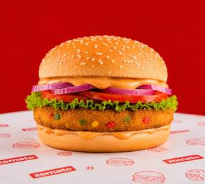 Veg tandoori burger
