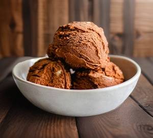 Chocolate Ice Cream Scoop