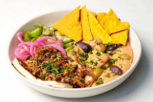 Chipotle Halloumi Hummus