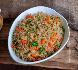 Mix schezwan fried rice