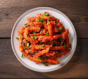 Honey chilli potato