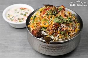 Chicken Tangdi Biryani