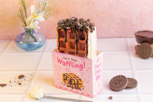 Cookies & Cream Waffle Sandwich