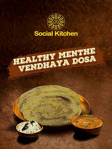 Healthy Menthe Dosa