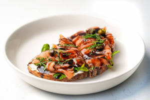 Salmon On Toast