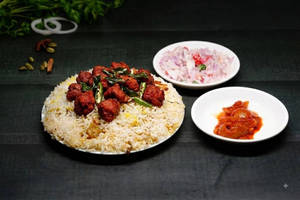 Chicken 65 Biriyani (boneless)