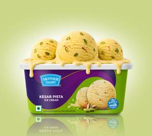 Kesar pista ice cream tub [750 ml]