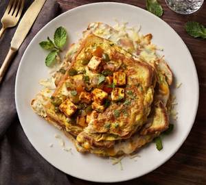 Paneer Bread Omelette