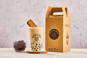 Lotus Biscoff Crumble Boba Tea