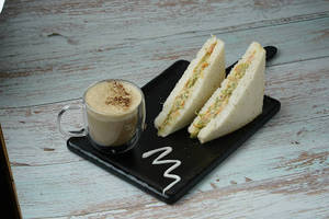 Bombay Kaccha Sandwich + Hot Coffee