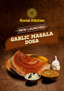 Garlic Masala Dosa