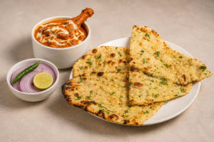 Butter Chicken Garlic Naan Combo