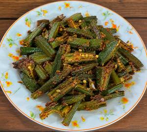 Bhindi fry  [full]