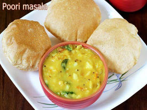 Poori 5 Pcs Bhaji