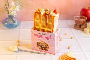 Apple Pie Waffle Sandwich