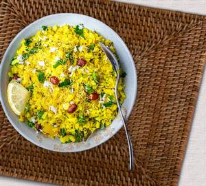 Poha With Sambar