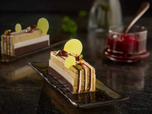 Pistachio and Coffee Opera