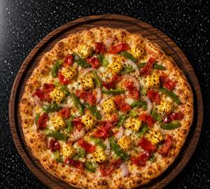 Paneer Capsicum Red Paprika Pizza(7Inches)