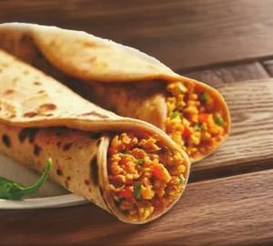Egg Bhurji Roll Single ￼
