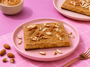 Peanut Butter Waffle Slice